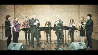 Roland Aerophone ensemble with acoustic saxophones [upl. by Neemsay]