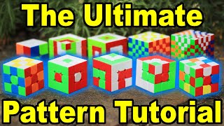 How To 5 BEST Patterns on the 3x3 and Big Cubes [upl. by Sidoeht]