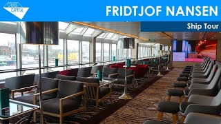 Fridtjof Nansen Ship Tour Hurtigruten [upl. by Mendie]