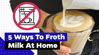 How To Froth Milk At Home Best Milk Frothers Review [upl. by Tracee456]