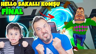 HELLO SAKALLI KOMŞU FİNAL BÖLÜM GİZLİ PORTALI BULDUK  DARK RIDDLE OYNUYORUZ [upl. by Rosenblatt47]