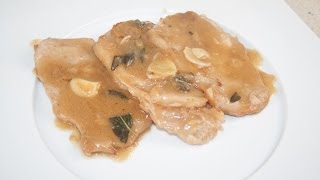 Scaloppine di Vitello al Vino Bianco Ricetta Tradizionale [upl. by Ania]