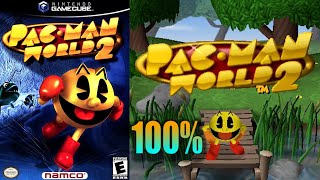 PacMan World 2 22 100 GameCube Longplay [upl. by Ahsakat]