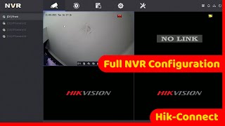 HikVision NVR Setup Including HikConnect NEW [upl. by Uel675]