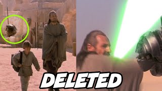 QuiGon Jinn DELETED SCENE  Star Wars The Phantom Menace [upl. by Yellah394]