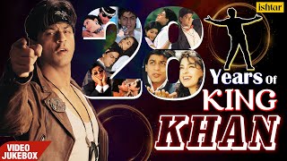 Songs Of Shah Rukh Khan  VIDEO JUKEBOX  28 Years of King Khan  Songs Of SRK  90s Songs [upl. by Charlot822]