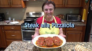 Italian Grandma Makes Steak alla Pizzaiola [upl. by Mountford]