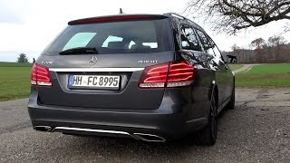 2015 Mercedes E220 CDI TModel 9GTronic 170 HP Test Drive [upl. by Sylram808]