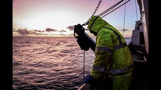 Scallop fishing aboard the quotOrlaSquot Irish Sea Ardglass [upl. by Airamzul209]