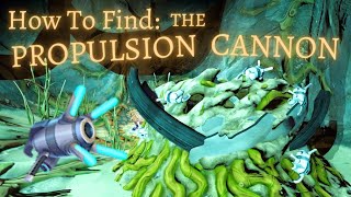 How To Find PROPULSION CANNON Fragments  Subnautica Below Zero [upl. by Araid985]