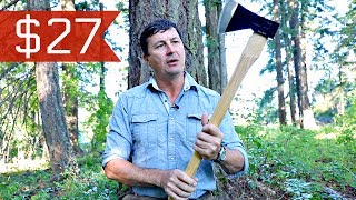 Testing The Cheapest Axe On AMAZON [upl. by Nooj]