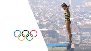 13 Year Old Mingxia Fu China Wins Diving Gold  Barcelona 1992 Olympics [upl. by Ahsekal]