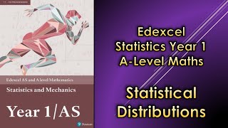 Edexcel A Level Maths Statistics 1  Statistical Distributions [upl. by Boyer]