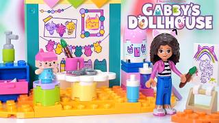 Crafting with Baby Box  Gabbys Dollhouse LEGO build amp review [upl. by Sauls]