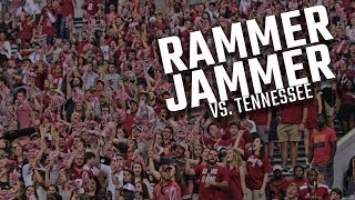 Watch Alabama fans sing quotRammer Jammerquot after owning Tennessee [upl. by Ellenrad]