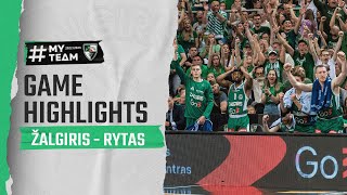 Zalgiris  Rytas  Game Highlights  20230610 [upl. by Drofnats]