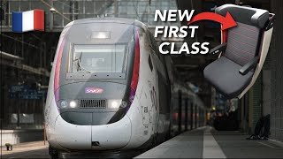 The BRAND NEW SNCF TGV quotOceanequot  FIRST CLASS review [upl. by Abil]