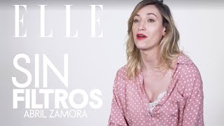 Abril Zamora sin filtros  Elle España [upl. by Azne289]