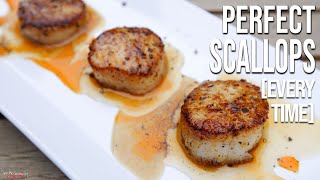 How to Make Perfect Scallops  SAM THE COOKING GUY [upl. by Lanna]