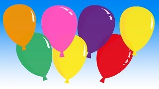 quotPretty Balloonsquot balloon song for learning colors  Little Blue Globe Band [upl. by At]