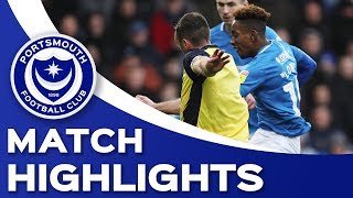 Highlights Portsmouth 20 Scunthorpe United [upl. by Gruchot]