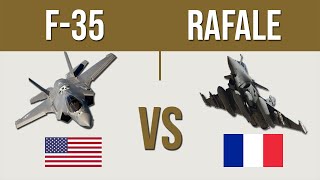 United States F35 vs French Rafale  Which would win [upl. by Yniattirb749]