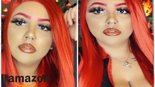 K’ryssmaAmazon Red Wig Review [upl. by Acinoryt]