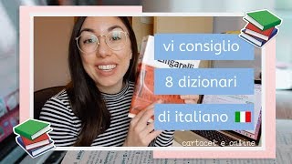 8 dictionaries for Italian language online and hardcopy  Learn Italian with Lucrezia [upl. by Alexandre]