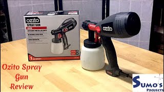 Ozito Spray Gun review [upl. by Falcone345]