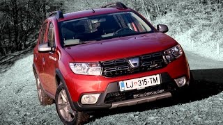 Dacia Sandero Stepway 2017 short review [upl. by Landa]