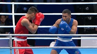 Eumir Marcial scored GOLD MEDAL via KO in men’s middleweight division  2019 SEA Games [upl. by Wertheimer]