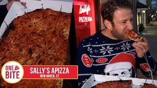 Barstool Pizza Review  Sallys Apizza New Haven CT [upl. by Musihc7]