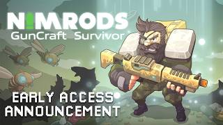 NIMRODS GunCraft Survivor  Early Access Announcement Trailer [upl. by Burtis977]