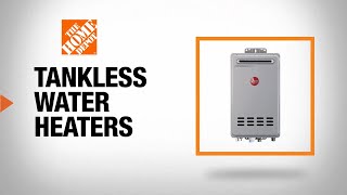 How Do Tankless Water Heaters Work  The Home Depot [upl. by Tessa]