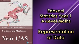 Edexcel A Level Maths Statistics 1  Representation of Data [upl. by Dnaloy10]