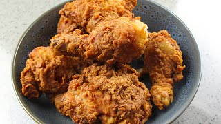 How To Make Homemade KFC Style Fried Chicken  Secret Recipe Revealed [upl. by Emory]