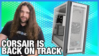 Corsair 5000D Airflow vs Solid Case Review Thermals Noise Build Quality [upl. by Hgielime]