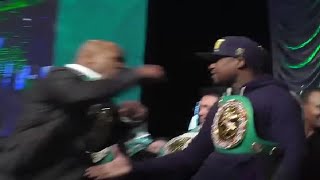 Mike Tyson Getting Angry at Floyd Mayweather [upl. by Messab]