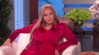 Cardi B Full Interview On Ellen [upl. by Freeland992]