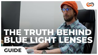 The Truth Behind Blue Light Lenses Optician Explained  SportRx [upl. by Ninehc]