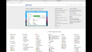 Ninite Tutorial Install software on New PC [upl. by Ettevey]