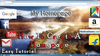 How To Create A Homepage Using HTML Language  Tutorial Full HD [upl. by Trygve942]