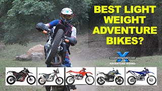 How to choose the best lightweight adventure bikes︱Cross Training Adventure [upl. by Einafpets]