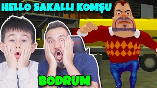 SAKALLI KOMŞUNUN GİZLİ BODRUMUNU BULDUK  hello neighborscary teacher gibiDARK RIDDLE OYNUYORUZ [upl. by Carita]