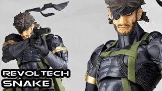 Revoltech Metal Gear Solid Peace Walker SNAKE Figure Review [upl. by Weldon399]