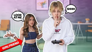 IGNORING My CRUSH For 24 HOURS To See How She REACTS CHALLENGE FUNNY PRANK🤫😱Lev Cameron [upl. by Buckley]