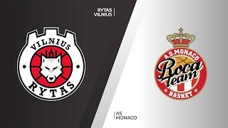 Rytas Vilnius  AS Monaco Highlights  7DAYS EuroCup T16 Round 3 [upl. by Rebhun]