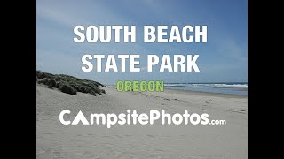 South Beach State Park Oregon Campsite Photos [upl. by Kataway481]