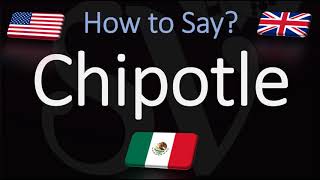 How to Pronounce Chipotle CORRECTLY Mexican Grill Pronunciation [upl. by Alden]