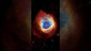 Helix Nebula  Hubble Telescope image of Helix Nebula  NGC 7293 Gods Eye Nebula  Space [upl. by East]